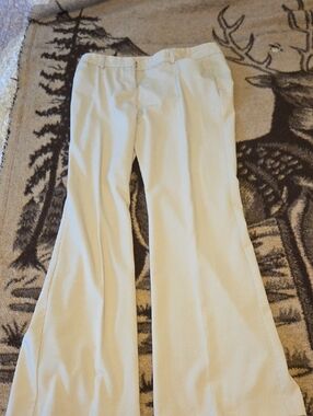 Daisy Fuentes Light Cream Dress Pants